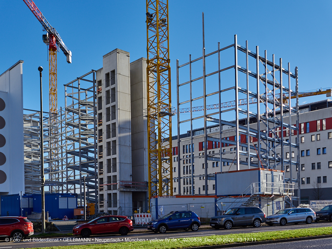 30.12.2022 - Baustelle R.EVO in Neuperlach-Süd